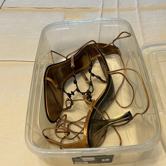 Italian gladiator high heeled shoes - Picture 12 of 12